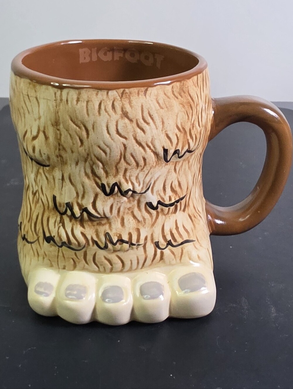 Bigfoot Ceramic Mug - Brown